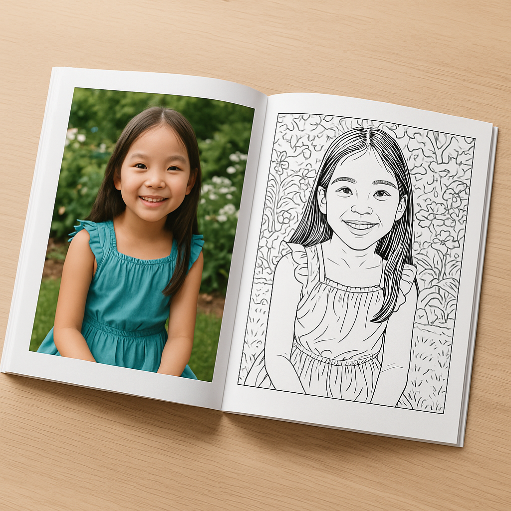 Your Custom Coloring Book