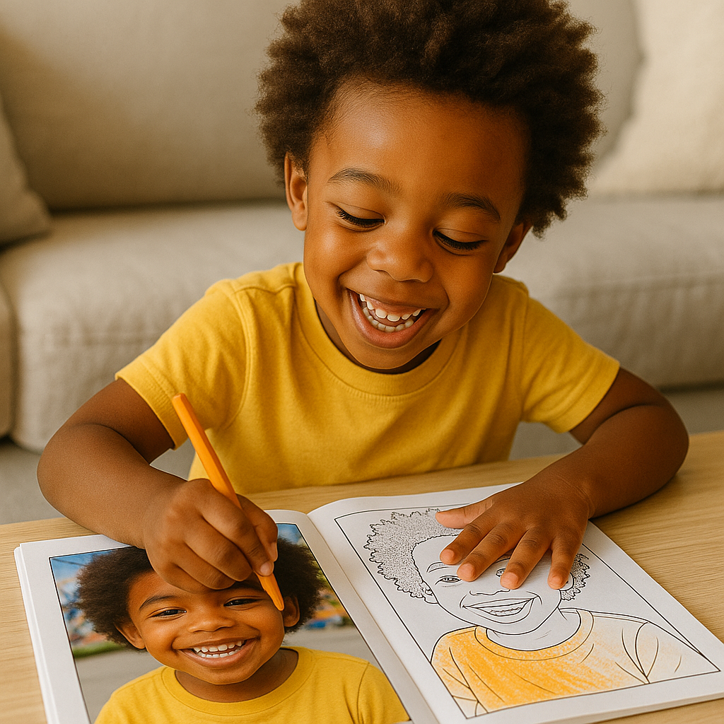 Your Custom Coloring Book