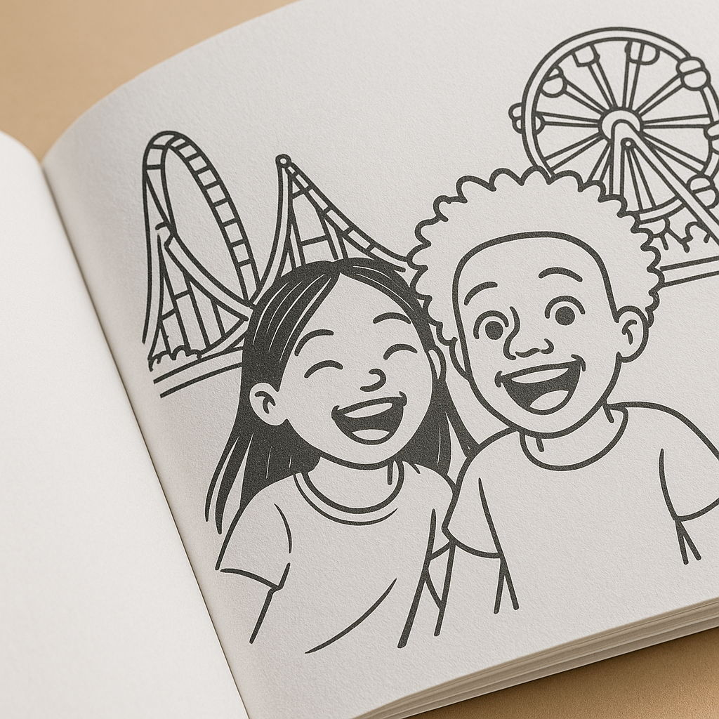 Your Custom Coloring Book