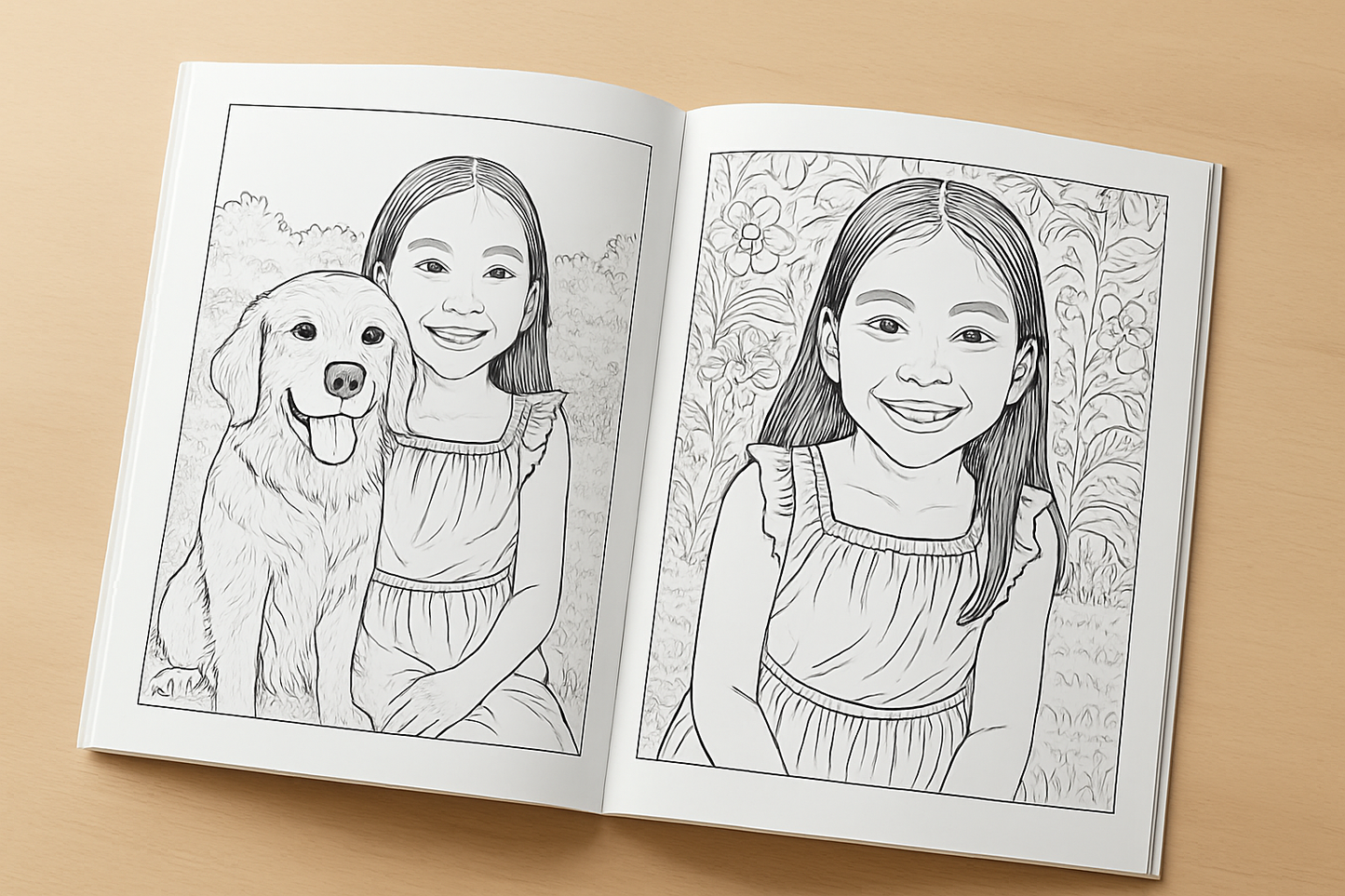 Your Custom Coloring Book
